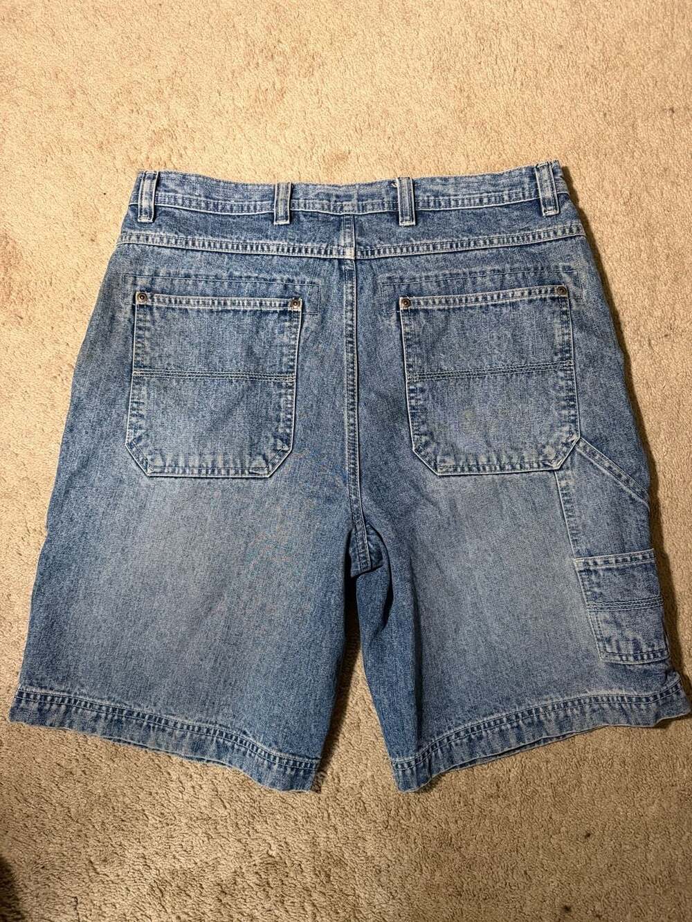 Sonoma Life + Style Men's Denim Carpenter Shorts, Size 33x9